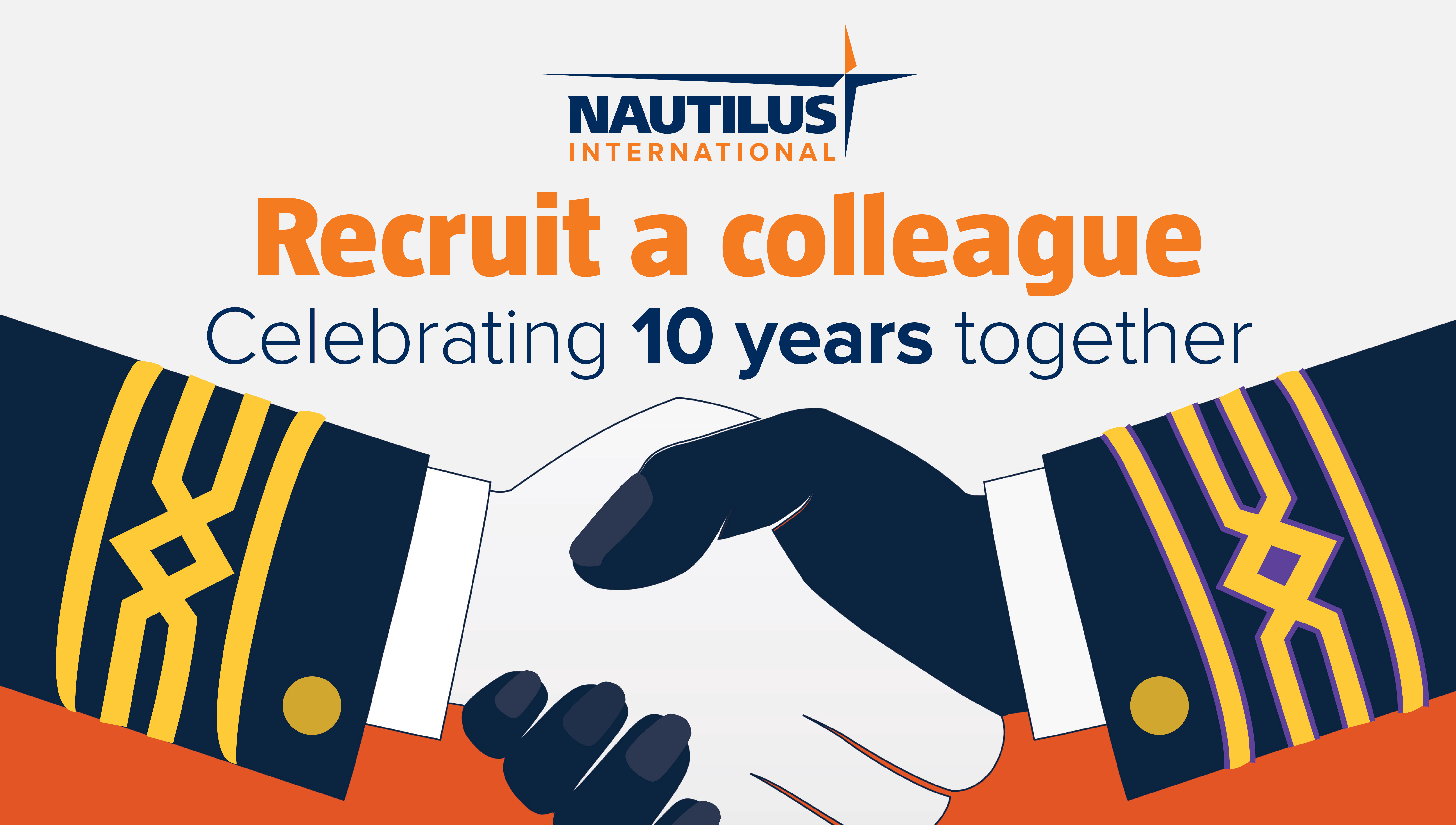 Nautilus has launched a recruitment campaign to celebrate 10 years as a trans-boundary union for maritime professioinals. Image:Nautilus has launched a recruitment campaign to celebrate 10 years as a trans-boundary union for maritime professioinals.