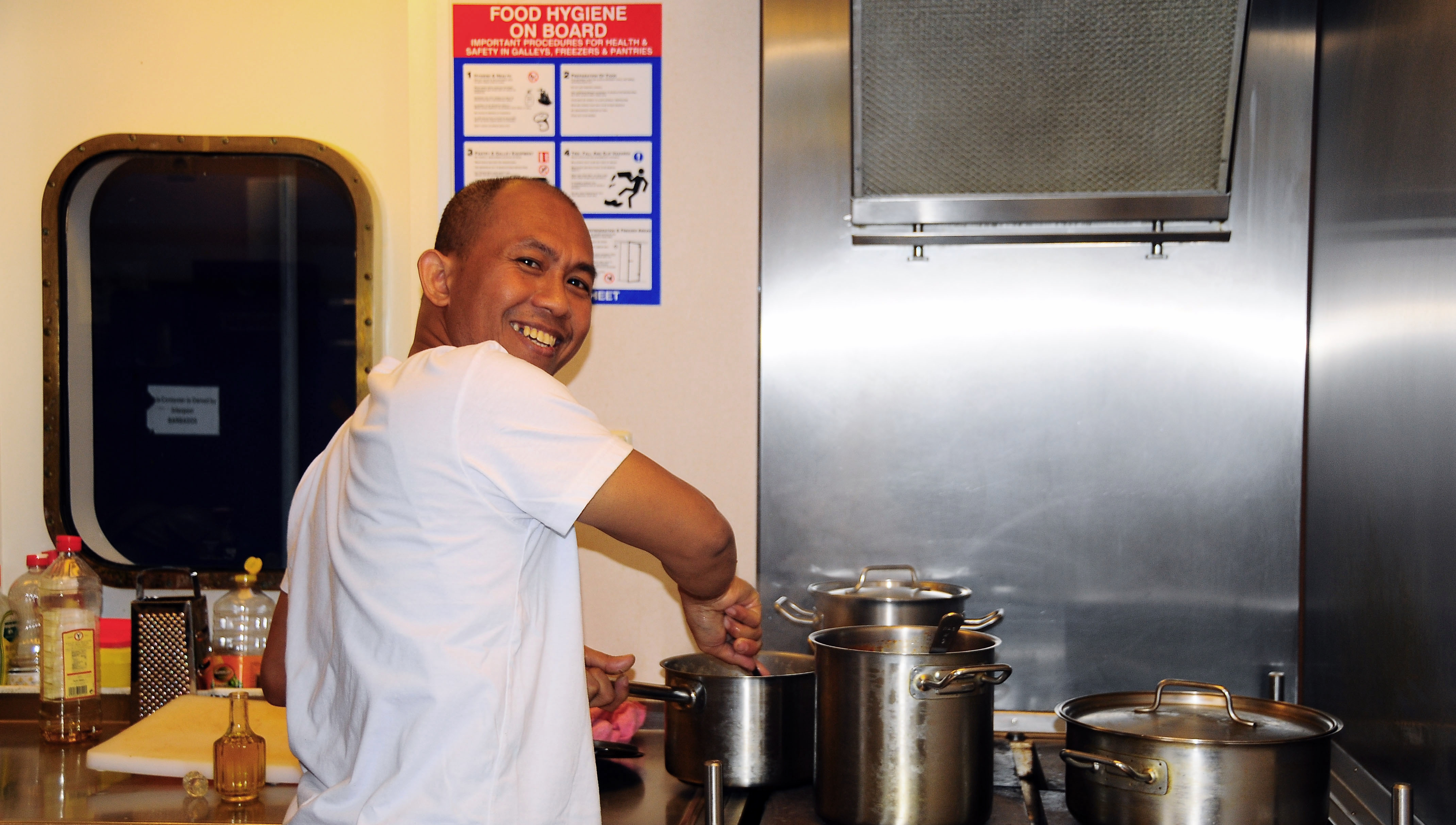Nautilus membership - 'as valuable for chefs and interior crew as for senior officers'. Image: Danny Cornelissen. Image:Nautilus membership - 'as valuable for chefs and interior crew as for senior officers'. Image: Danny Cornelissen.