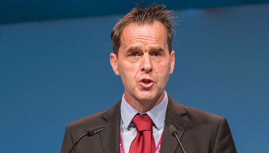 Garry Elliott, Nautilus head of organising, led the Union's successful expansion into the superyacht sector Image:Garry Elliott, Nautilus head of organising, led the Union's successful expansion into the superyacht sector