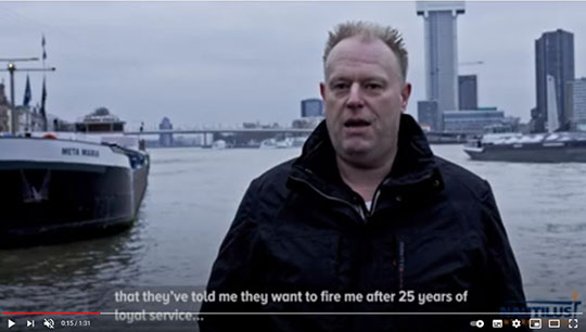 Maersk employees describe treatment following many years loyal service. Image:Maersk employees describe treatment following many years loyal service.
