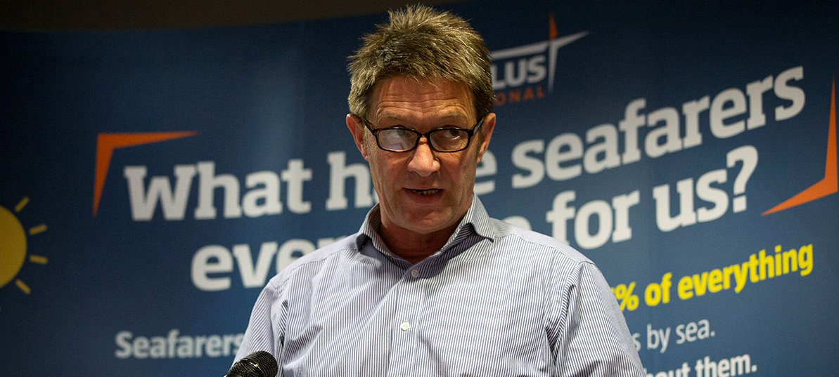Assistant general secretary Marcel van den Broek addresses the meeting. Image: Colin McPherson. Image:Assistant general secretary Marcel van den Broek addresses the meeting. Image: Colin McPherson.