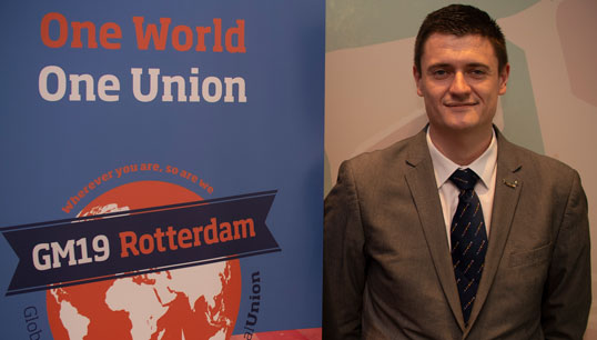 Nautilus strategic organiser Martyn Gray. Image: Alex Groothedde Image:Nautilus strategic organiser Martyn Gray. Image: Alex Groothedde