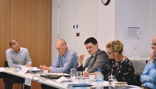 Nautilus executive officer Martyn Gray speaking at the round table event. Image: Nautilus International Image:Nautilus executive officer Martyn Gray speaking at the round table event. Image: Nautilus International