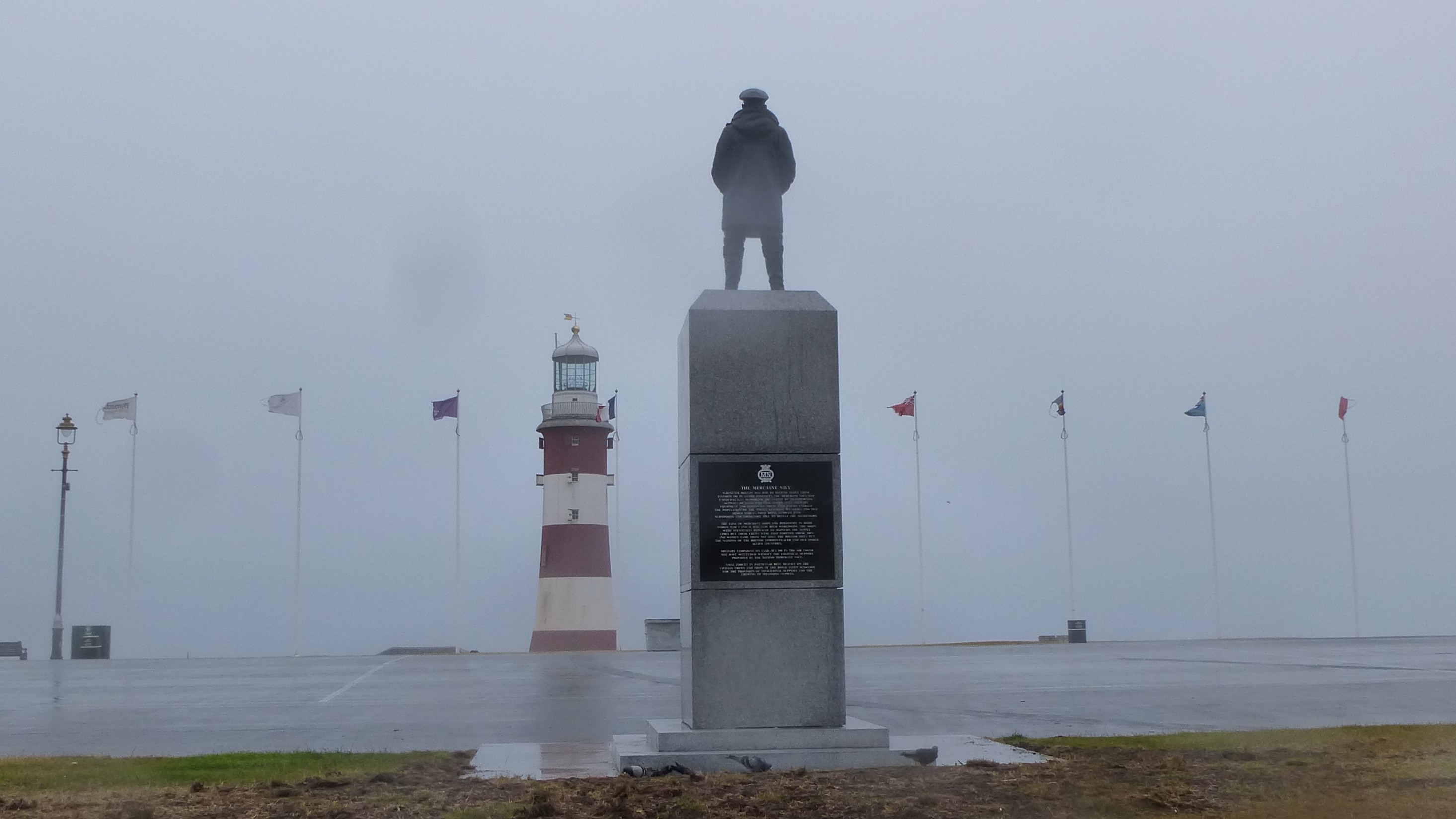 'The watchkeeper': the new Merchant Navy Monument on Plymouth Hoe Image:'The watchkeeper': the new Merchant Navy Monument on Plymouth Hoe