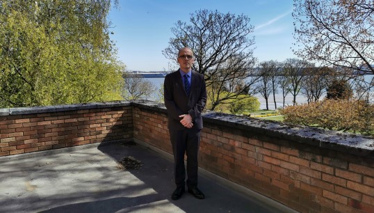 Mark Williams, the new Nautilus liaison officer at the RFA Image:Mark Williams, the new Nautilus liaison officer at the RFA