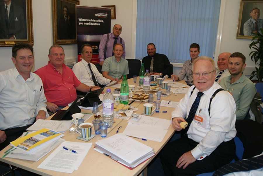 Nautilus Professional and Technical forum: John Thomson standing middle and back. Image:Nautilus Professional and Technical forum: John Thomson standing middle and back.