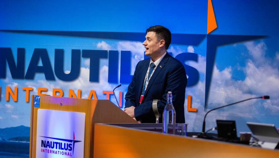 Nautilus executive officer Martyn Gray on Governance and representation: 'Our work with Maritime UK keeps people at the heart of maritime policy in industry.' Image:Nautilus executive officer Martyn Gray on Governance and representation: 'Our work with Maritime UK keeps people at the heart of maritime policy in industry.'