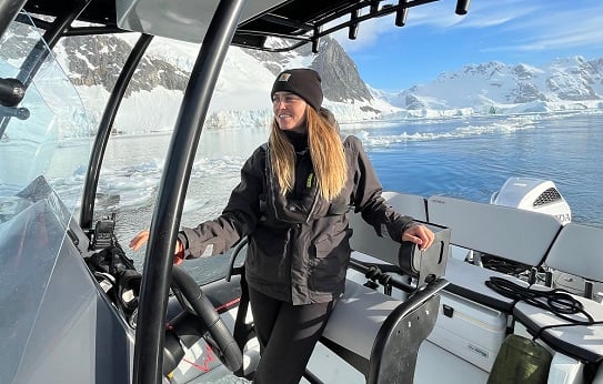A trip to Antarctica was one of the most memorable Liberty experienced as a bosun. All images: @travelwithliberty Image:A trip to Antarctica was one of the most memorable Liberty experienced as a bosun. All images: @travelwithliberty