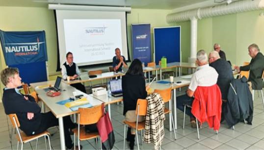 Die Jahresversammlung von Nautilus Schweiz. Foto: Nautilus International Image:Die Jahresversammlung von Nautilus Schweiz. Foto: Nautilus International