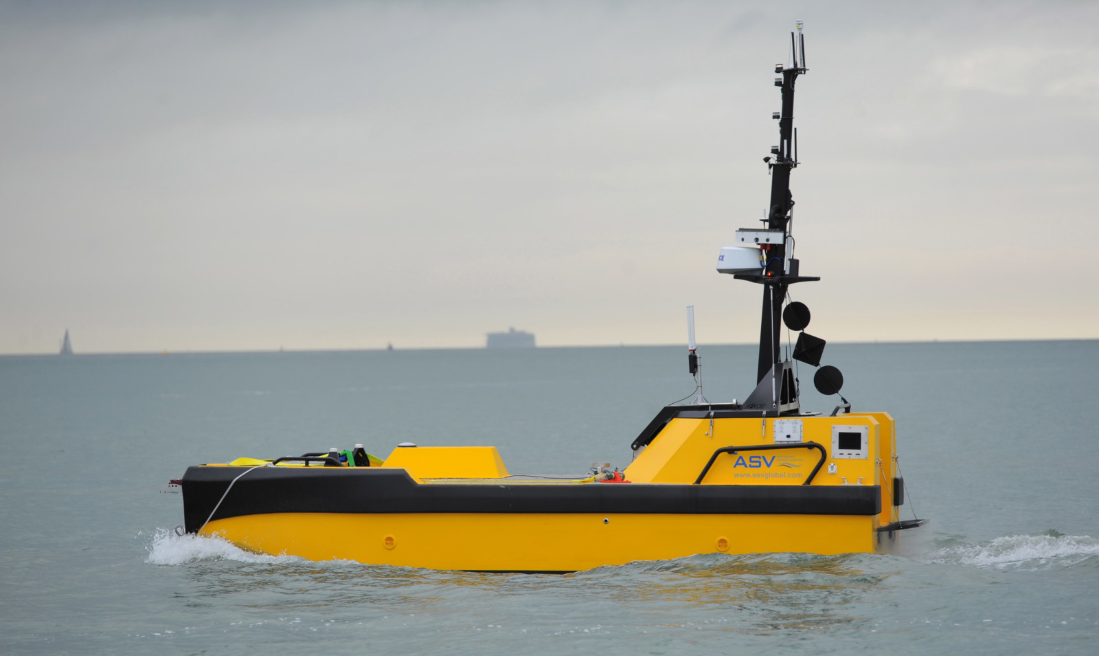 The C-Worker 7 was the first autonomous vessel to go on to the UK Ship Register. Image: L3Harris Image:The C-Worker 7 was the first autonomous vessel to go on to the UK Ship Register. Image: L3Harris