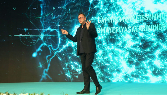 The tech and social pressures coming to bear on the industry were outlined by futurist Gerd Leonhard. Image: Futurist Gerd Image:The tech and social pressures coming to bear on the industry were outlined by futurist Gerd Leonhard. Image: Futurist Gerd