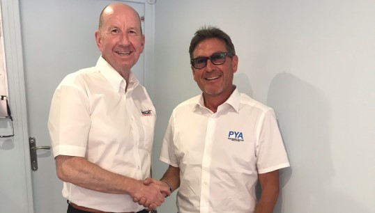 Nautilus head of yacht sector Derek Byrne (left) meeting with PYA CEO Christophe Bourillon. Image: Nautilus International Image:Nautilus head of yacht sector Derek Byrne (left) meeting with PYA CEO Christophe Bourillon. Image: Nautilus International
