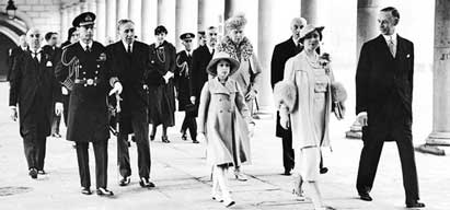 On 27 April 1937, a Princess Elizabeth (centre) is present for the opening of the National Maritime Museum in Greenwich. Image: Wikimedia Commons Image:On 27 April 1937, a Princess Elizabeth (centre) is present for the opening of the National Maritime Museum in Greenwich. Image: Wikimedia Commons