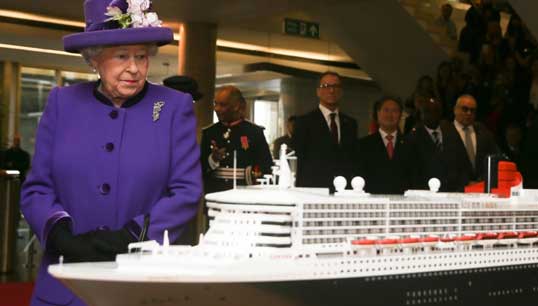 Her Majesty Queen Elizabeth II was Master of the Merchant Navy and Fishing Fleets. Image: Maritime UK Image:Her Majesty Queen Elizabeth II was Master of the Merchant Navy and Fishing Fleets. Image: Maritime UK