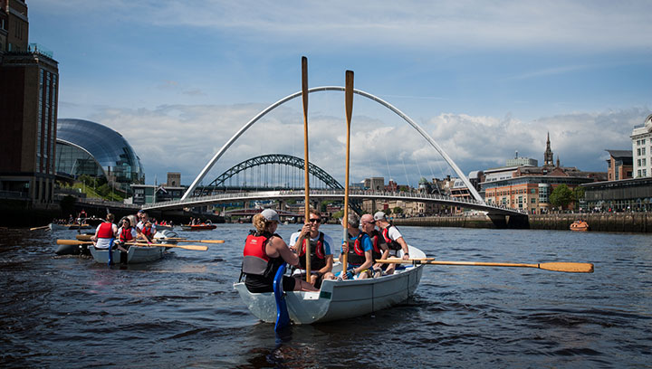 The Tyne Row has been going for a decade Image:The Tyne Row has been going for a decade