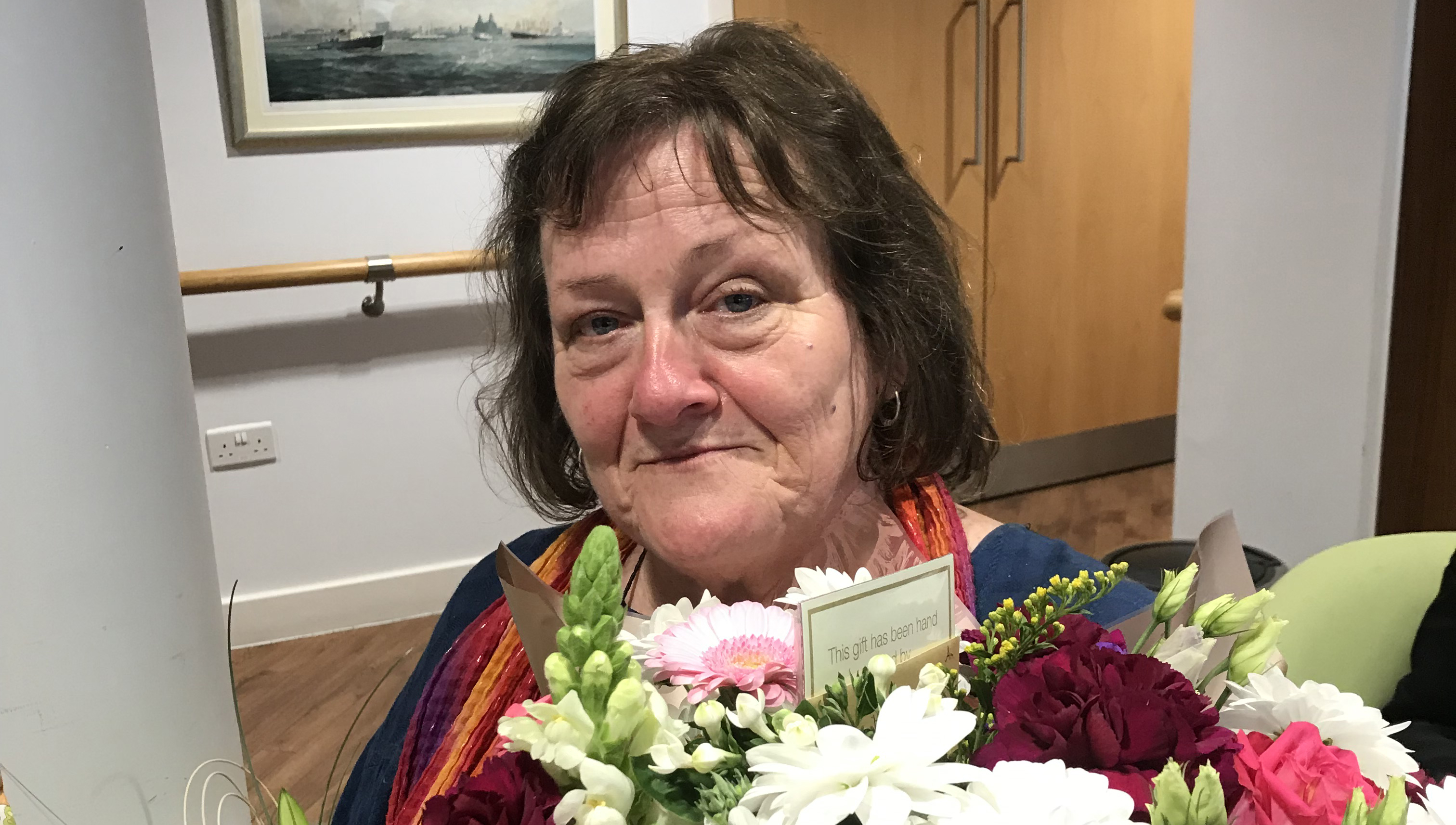 Retired caseworker Cathy Wilson who supported retired seafarers and their dependants in the Nautilus Mariners' Park Estate and the Merseyside area. Image:Retired caseworker Cathy Wilson who supported retired seafarers and their dependants in the Nautilus Mariners' Park Estate and the Merseyside area.