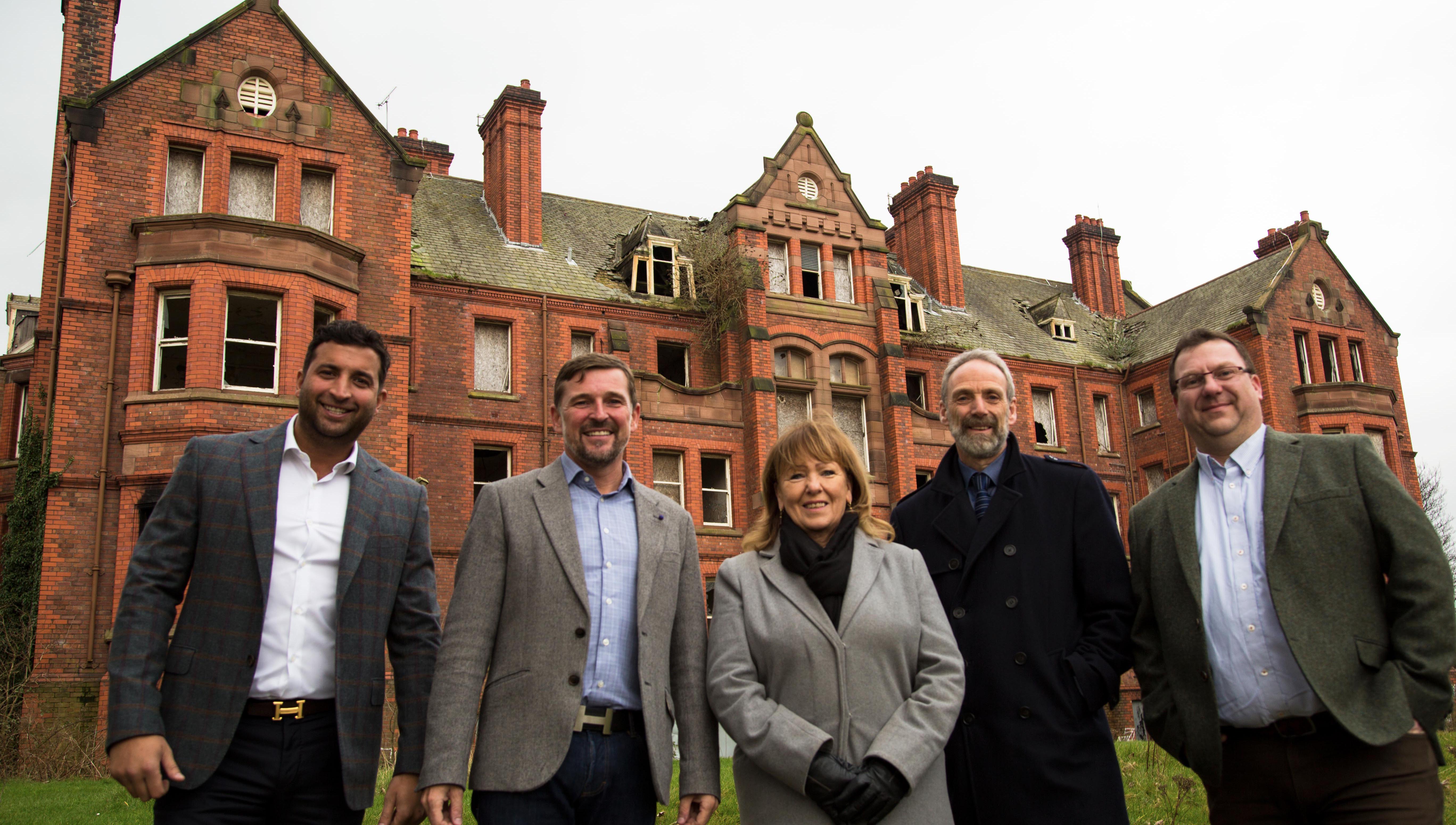 Pictured, left to right: Ben Fernandes and Craig Blackwell from Prospect Capital, Cllr Bernie Mooney, Nautilus welfare services manager Mick Howarth, and Rob Blackwood, from Prospect Capital Image:Pictured, left to right: Ben Fernandes and Craig Blackwell from Prospect Capital, Cllr Bernie Mooney, Nautilus welfare services manager Mick Howarth, and Rob Blackwood, from Prospect Capital