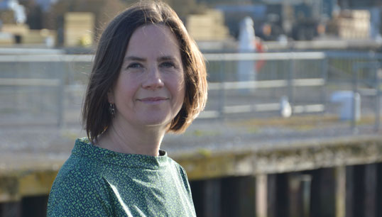 Katie Higginbottom head of the ITF Seafarers' Trust . Image: ITF Seafarers' Trust Image:Katie Higginbottom head of the ITF Seafarers' Trust . Image: ITF Seafarers' Trust