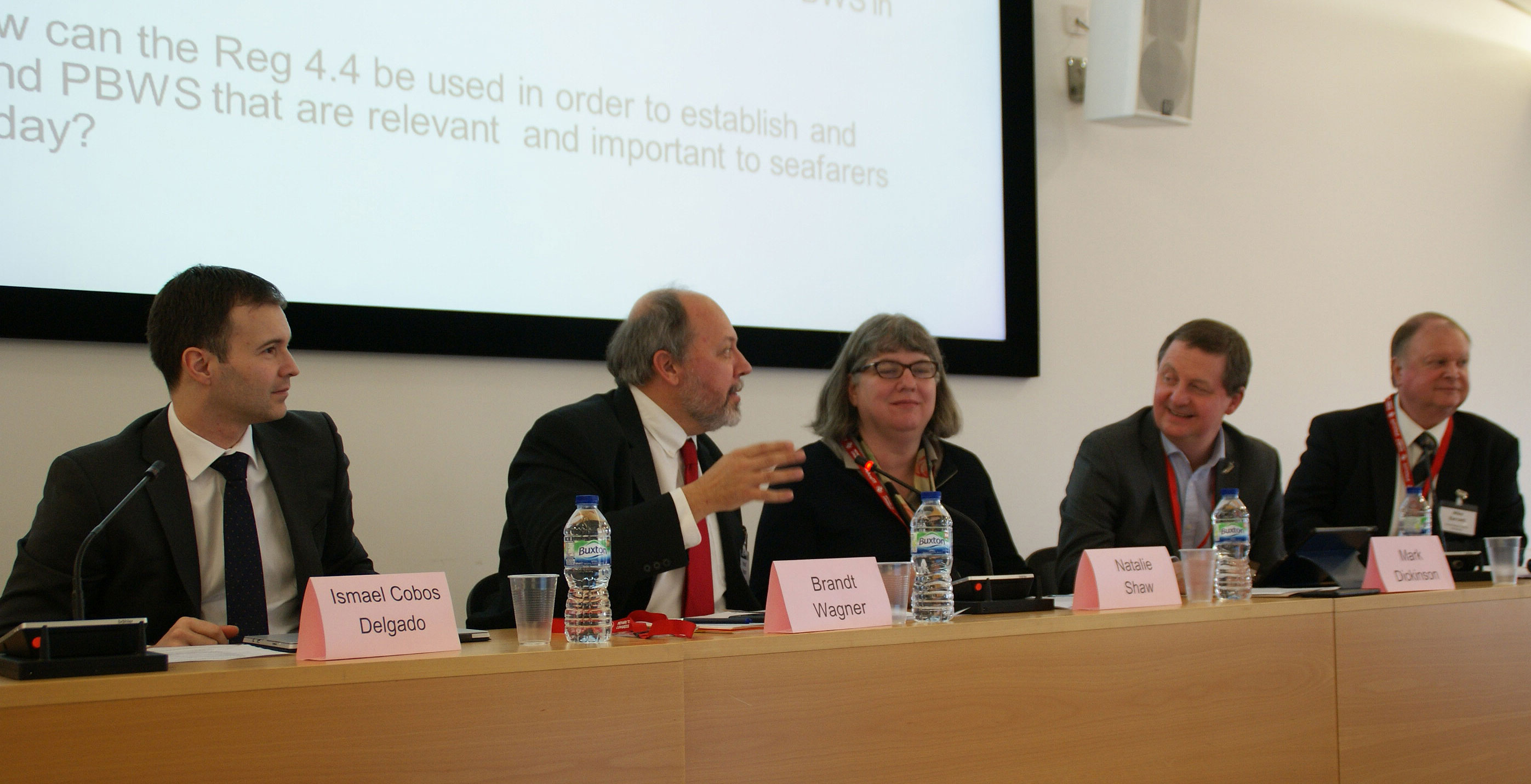 Nautilus general secretary Mark Dickinson joined a panel of speakers at a port welfare conference in London. Image:Nautilus general secretary Mark Dickinson joined a panel of speakers at a port welfare conference in London.
