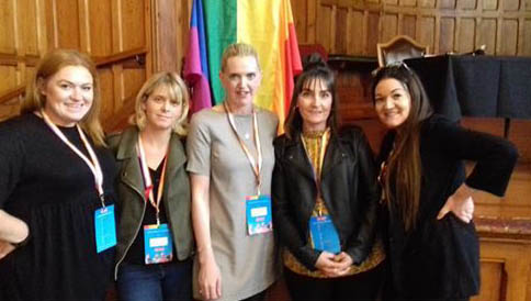 Nautilus Welfare Fund staff at the Take Pride in Ageing conference Image:Nautilus Welfare Fund staff at the Take Pride in Ageing conference