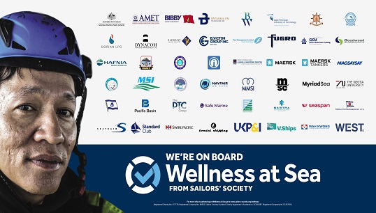 The updated Wellness at Sea programme begins this week, now available for shore staff and crew members families. Image: Sailors' Society Image:The updated Wellness at Sea programme begins this week, now available for shore staff and crew members families. Image: Sailors' Society