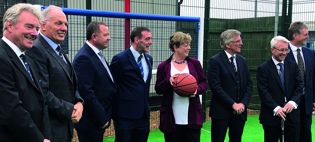 Thurrock MP Jackie Doyle Price is pictured with MNWB officials, port and shipping industry representatives after she opened a new basketball court and sports area at the London Tilbury Seafarers Centre. The new facility was built with support from the MNWB, the Port of Tilbury, Seafarers UK, the ITF Seafarers' Trust, and the Port of London Authority. The scheme was the brainchild of a port chaplain who had noticed how the crew on a visiting vessel had erected a makeshift basketball hoop and net (to stop the ball dropping into the Thames) on one side of their ship. Image:Thurrock MP Jackie Doyle Price is pictured with MNWB officials, port and shipping industry representatives after she opened a new basketball court and sports area at the London Tilbury Seafarers Centre. The new facility was built with support from the MNWB, the Port of Tilbury, Seafarers UK, the ITF Seafarers' Trust, and the Port of London Authority. The scheme was the brainchild of a port chaplain who had noticed how the crew on a visiting vessel had erected a makeshift basketball hoop and net (to stop the ball dropping into the Thames) on one side of their ship.