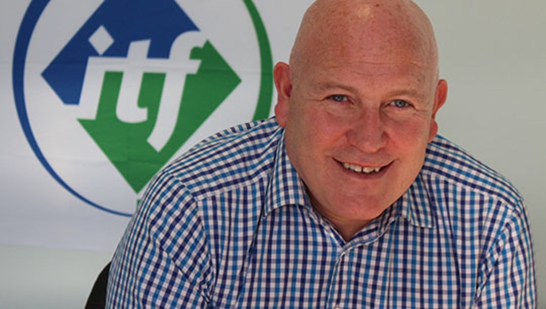 International Transport Workers' Federation (ITF) general secretary Stephen Cotton Image:International Transport Workers' Federation (ITF) general secretary Stephen Cotton
