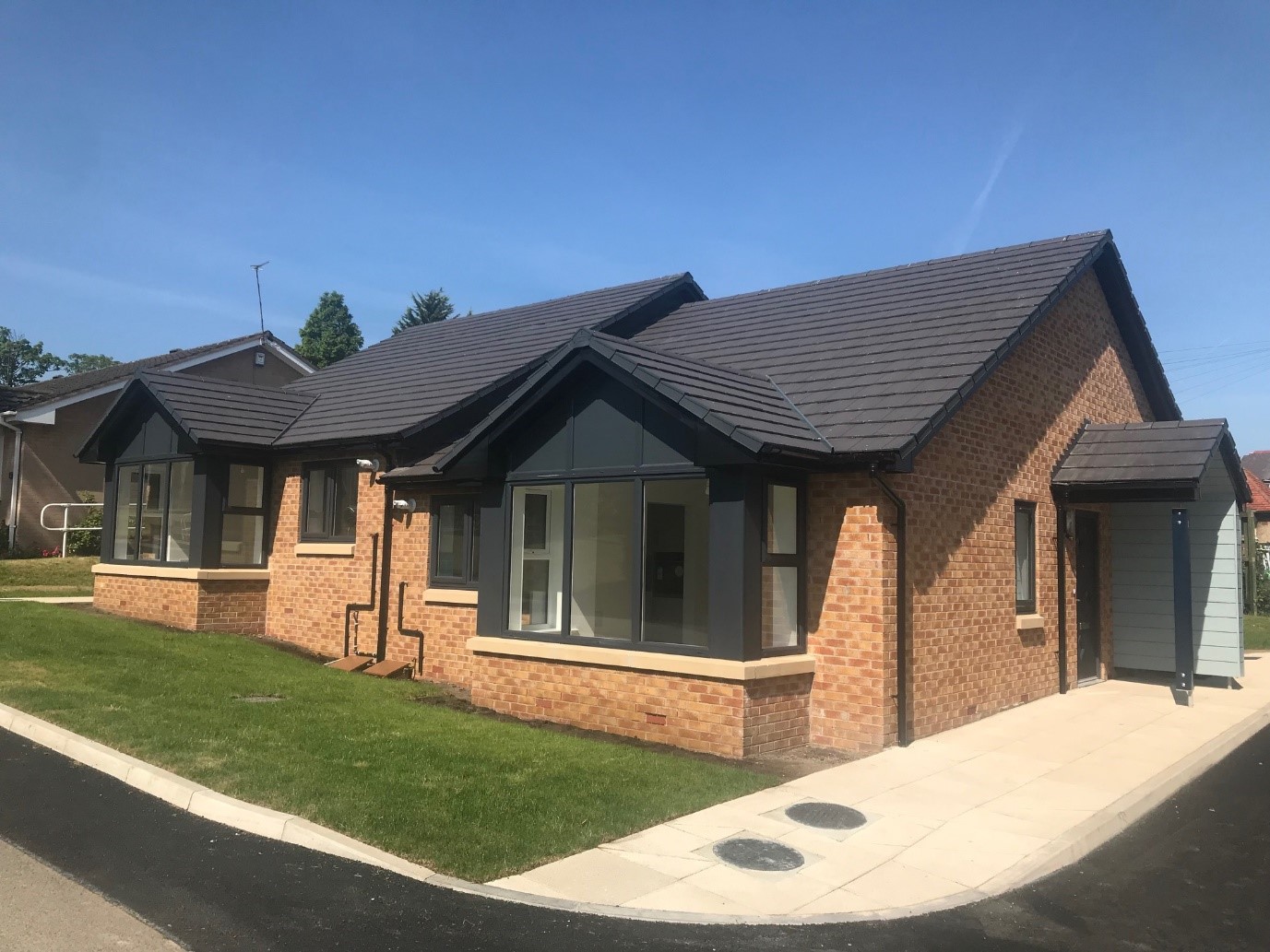 Each 'veteran' mariners' bungalow comprises a lounge, fitted kitchen, fully tiled wetroom, and a garden. Image:Each 'veteran' mariners' bungalow comprises a lounge, fitted kitchen, fully tiled wetroom, and a garden.