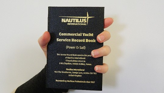 The Service Record Book was printed before the Union's office move, so the address inside is no longer correct. Image: Nautilus International Image:The Service Record Book was printed before the Union's office move, so the address inside is no longer correct. Image: Nautilus International